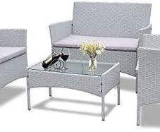 Garden Furniture Set, 4 piece
