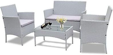 Garden Furniture Set, 4 piece