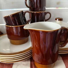 Vintage Poole Pottery Teaset