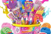 Rainbow Egg Candy Slime Kit, Complete Rainbow Toys Set in One Candy Slime Kit to Make Cloud Slime, Cotton Candy Slime &amp; More (FREE POSTAGE)