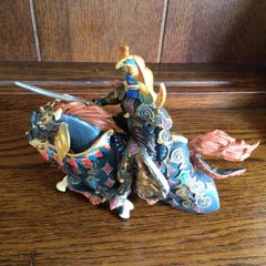 Papo Fantasy war horse with warrior Knight Soilder