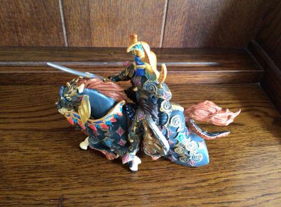 Papo Fantasy war horse with warrior Knight Soilder