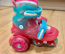 Rollerskaters Mia with LED wheels 9-12J