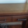Walnut hall console table for sale Image 6