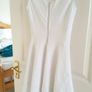 Banana Republic White Dress - Size 8 Image 4