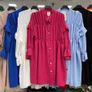 Dress Shirt Tunic Blouse Image 10
