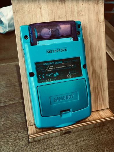 Nintendo Gameboy Color - Teal- Optional Flash Cart - #381