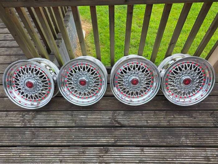 Japan Racing Chrome Alloys 4x100