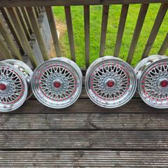Japan Racing Chrome Alloys 4x100 15"