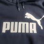 PUMA Essentials Big Logo Hoodie  Navy Blue  Size L Image 5