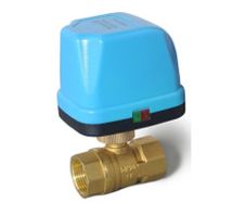 Electric ball valve 3/4 inch Miniature Electric actuator Two-way motorized Ball 3 way Valve with Three-wire Two-control