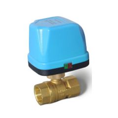 Electric ball valve 3/4 inch Miniature Electric actuator Two-way motorized Ball 3 way Valve with Three-wire Two-control