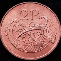 Ireland - 1971 - 2 Pence - KM.21 - AU - [664]
