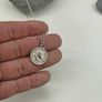 Necklace Coin Timeless Elegance  Unisex Designer Necklace for Every Occasion Image 5
