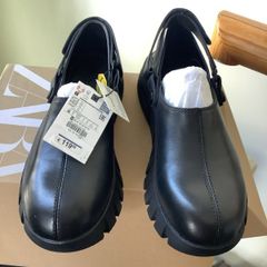 Zara, new, real leather ,uk6,Vibram sole