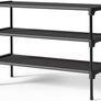Shoe Rack - Premium Non-Woven Shoe Rack Shelf, Shoe Organizer for Closet, Entryway, Garage & Corridor, Sturdy & Durable Long Stackable Shoe Shelves, 63 x 30 x 39 cm, Black Image 2