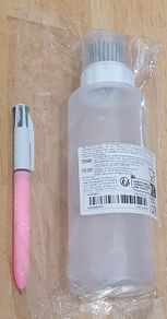 BNIP - A Large Silicon Bottle - Brush Top n Cap - #