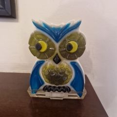 lucite midcentury  owl
