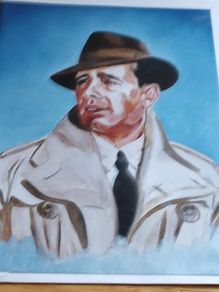 New Humphery Borgart Portrait Card, 21 cm x 15 cm