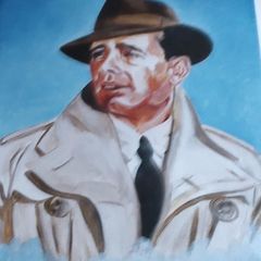 New Humphery Borgart Portrait Card, 21 cm x 15 cm