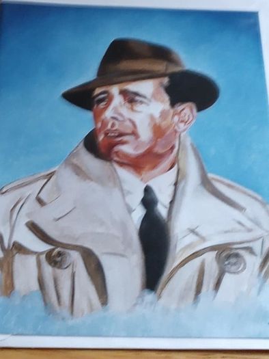 New Humphery Borgart Portrait Card, 21 cm x 15 cm