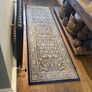Hall runner navy vintage floral Image 3