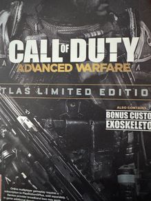 Call of Duty Advanced Warfare PS4 Atlas limited Edition