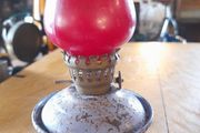 Sacred Heart Oil Lamp