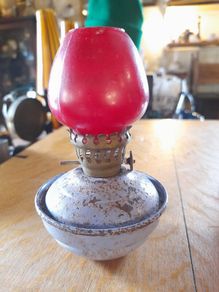 Sacred Heart Oil Lamp