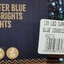 Indoor or outdoor 120 Christmas lights blue Image 2