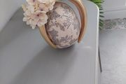 Brand new gold and ivory crown headpiece fascinator headband