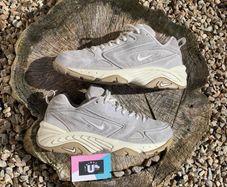 Premium Vintage Nike Grey Suede Cream