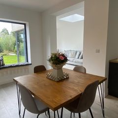 Handmade Solid Wood Dining Table