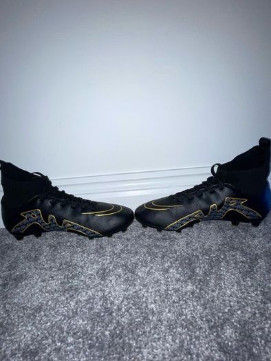 Black & Gold Football Boots