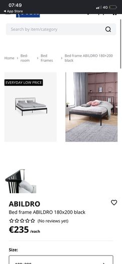 Super king bed frame