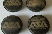 4 x ASA Alloy Wheel Centre Caps 83225 (Multiple Items Can Be Added For Delivery)