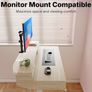 Standing Desk with Fabric Drawers, 100x60cm, Natural  Drawers, C-Clamp Compatible, 4 Memory Presets, 72-118cm Height Range, Multiple Sizes & Colors, Durable Steel Frame. Image 4