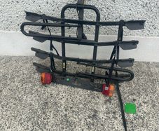 Halfords 4 bike carrier towbar mounted