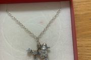 Silver dog chain