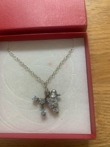 Silver dog chain