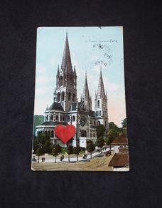 Ireland Postcard : St. Finbarr's Cathedral , Cork - 1912