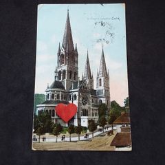 Ireland Postcard : St. Finbarr's Cathedral , Cork - 1912