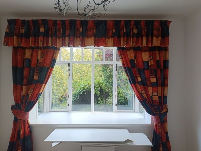 Living room curtains