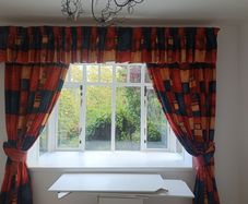 Living room curtains