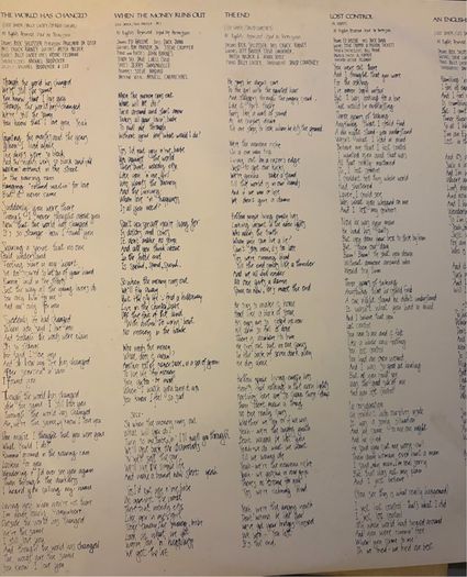 Leo Sayer Here Original 1979 Irish Vinyl LP and Lyric Insert