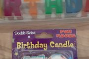 50 Candle and Letters