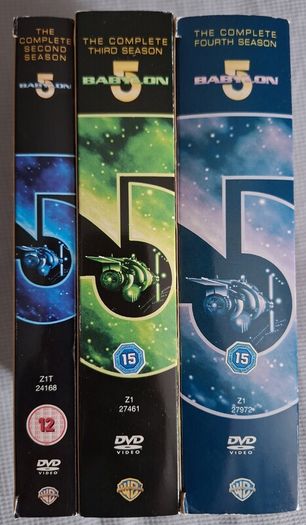 BABLYON 5 DVD box sets (Region 2)