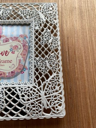 Small Metal Photo Frames (pair)
