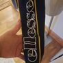 Brand new Ellesse navy yellow logo leggings size XXS UK4 EU32 Postage included Image 3