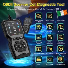 OBD2 Universal Car Diagnostic Scanner | Fault Code Reader | Multi-Language